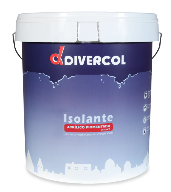 Isolamento acrilico pigmentado - Divercol  15L