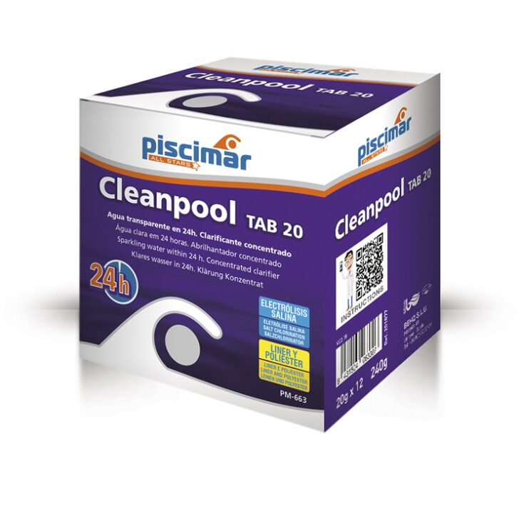 Piscimar Cleanpool Tab 20